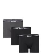 Boxerbr 3P Bold Boxerkalsonger Black BOSS