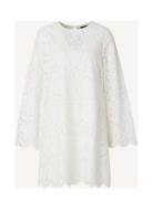 Kate Broderie Anglaise Dress Kort Klänning White Lexington Clothing
