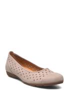 Ballerina Ballerinaskor Ballerinas Beige Gabor