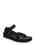 Midform Universal Platta Sandaler Black Teva