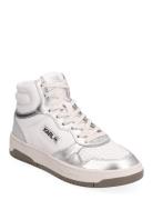 Krew Kc Höga Sneakers White Karl Lagerfeld Shoes