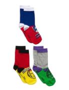 Socks Sockor Strumpor Multi/patterned Marvel