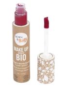 Born To Bio Organic Liquid Lipstick Läppglans Smink Red Born To Bio