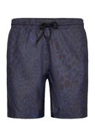 Sea Print Sandro Shorts Badshorts Blue Mads Nørgaard