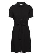 Vipaya S/S Shirt Dress - Noos Kort Klänning Black Vila