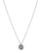 Compass Necklace Halsband Smycken Silver Samie