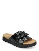 Slip-In Platta Sandaler Black Gabor