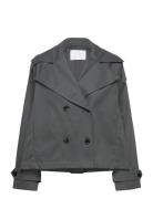 Lr-Filis Trench Coat Rock Grey Levete Room