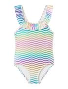 Nmfzamar Swimsuit Baddräkt Badkläder Multi/patterned Name It