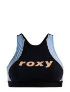 Roxy Active Crop Top Sd Swimwear Bikinis Bikini Tops Bandeau Bikinitop...