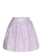 Petalcras Skirt Kort Kjol Purple Cras