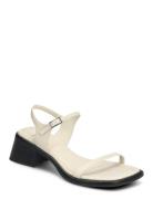 Ines Sandal Med Klack Cream VAGABOND