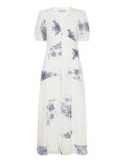 Dinah Dekorah Dress Maxiklänning Festklänning White AllSaints