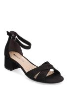 Women Sandals Sandal Med Klack Black Tamaris