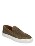 Allan Loafers Låga Skor Green Playboy Footwear