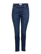 Calvin Klein Jeans Plus High Rise Skinny Blå