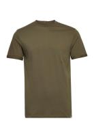 Nørregaard T-Shirt Tops T-shirts Short-sleeved Khaki Green Les Deux