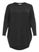 Carcarma L/S Long Top Noos Tops T-shirts & Tops Long-sleeved Black ONL...