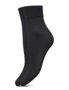 Decoy Ankle Sock Micro 2-Pk 60 Lingerie Socks Footies-ankle Socks Blac...