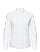 Oxford Shirt Tops Shirts Long-sleeved White GANT