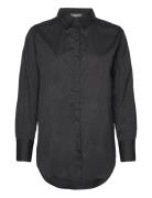 Mmenola Shirt Tops Shirts Long-sleeved Black MOS MOSH