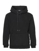 ONLY & SONS Onsremy Reg Teddy Hoodie Sweat Svart