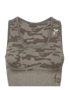 Famme Camo Sports Bra Grön