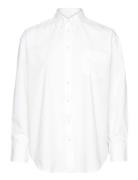 Relaxed Bd Luxury Poplin Tops Shirts Long-sleeved White GANT