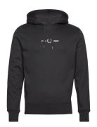 Fred Perry Embroid H Sweatshirt Svart