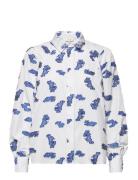 Lr-Verle Tops Shirts Long-sleeved Multi/patterned Levete Room