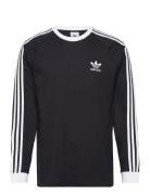 3-Stripes Ls T Sport T-shirts Long-sleeved Black Adidas Originals