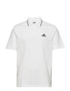 M Sl Pq Ps Sport Polos Short-sleeved White Adidas Sportswear