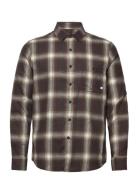 Gregory Ls Check Tops Shirts Casual Multi/patterned Farah
