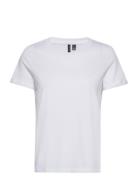Vmpaula S/S T-Shirt Ga Noos Tops T-shirts & Tops Short-sleeved White V...