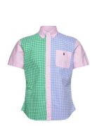 40/1 Lw Yd Oxford-Cubdpppktss Tops Shirts Short-sleeved Pink Polo Ralp...