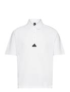 M Z.n.e.pr Polo Sport Polos Short-sleeved White Adidas Sportswear