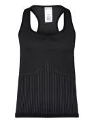 Knit Tank Top Sport T-shirts & Tops Sleeveless Black Adidas Performanc...