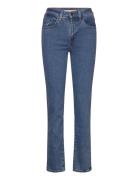 724 High Rise Straight Beach B Bottoms Jeans Straight-regular Blue LEV...