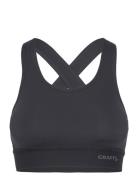 Training Bra Padded Sport Bras & Tops Sports Bras - All Black Craft