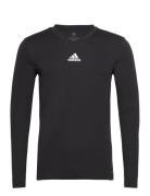 Team Base Tee Sport T-shirts Long-sleeved Black Adidas Performance