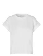 Brazilmd Short T-Shirt Tops T-shirts & Tops Short-sleeved White Modstr...