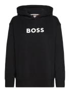 C_Edelight_1 Tops Sweat-shirts & Hoodies Hoodies Black BOSS