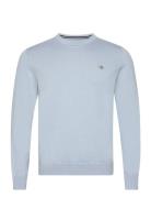 GANT Classic Cotton C-Neck Blå