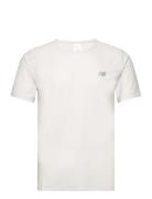Jacquard T-Shirt Sport T-shirts Short-sleeved Grey New Balance