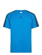 Sst Tee Sport T-shirts Short-sleeved Blue Adidas Originals
