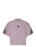 W Fi 3S Tee Sport T-shirts & Tops Short-sleeved Purple Adidas Sportswe...