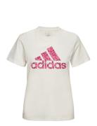 W Animal Gt Sport T-shirts & Tops Short-sleeved White Adidas Sportswea...