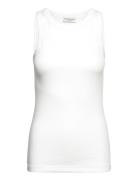 Bs Elena Top Tops T-shirts & Tops Sleeveless White Bruun & Stengade