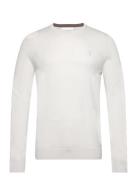 Bs Jupiter Regular Fit Knitwear Tops Knitwear Round Necks White Bruun ...