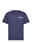 Ss Relaxed Fit Tee Lc Headline Tops T-shirts Short-sleeved Blue LEVI´S...